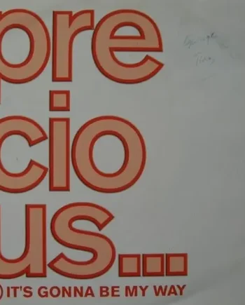Precious - It's Gonna Be My Way 12 Inch Vinyl Single (12 Inch Vinyl Record, Promo) - VG+/VG+ - Classical33.co.uk