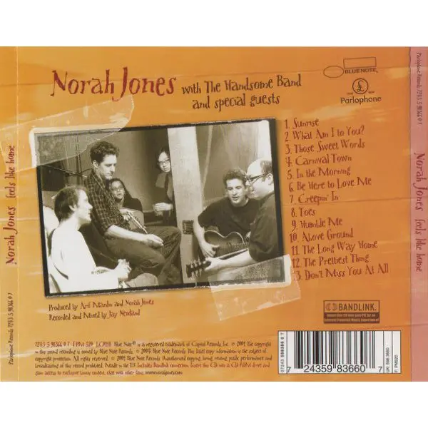 Norah Jones - Feels Like Home (CD, Album) - NM/NM - Classical33.co.uk