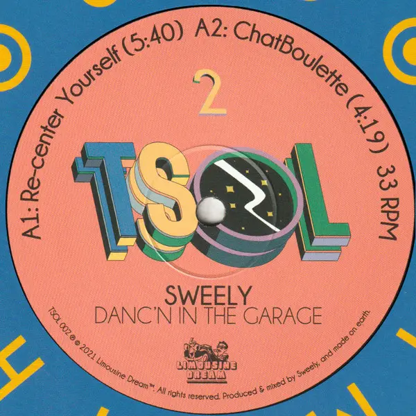 Sweely - Danc'n In The Garage - All City Records