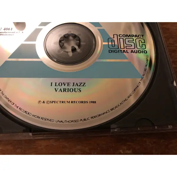 I Love Jazz (CD, Compilation) - NM/VG+ - Classical33.co.uk