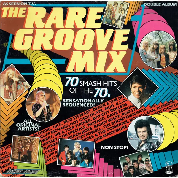 The Rare Groove Mix (2xLP, Compilation, Mixed) - VG+/VG+ - Classical33.co.uk