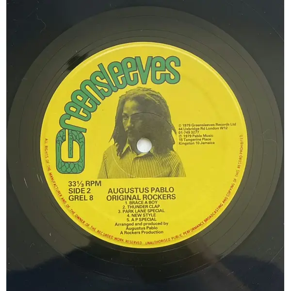 Augustus Pablo – Original Rockers | VinylSelector.com