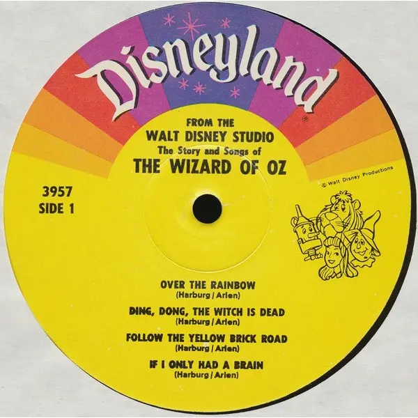 The Story And Songs Of The Wizard Of Oz Vinyl LP Album (LP Record) - VG/VG - Classical33.co.uk