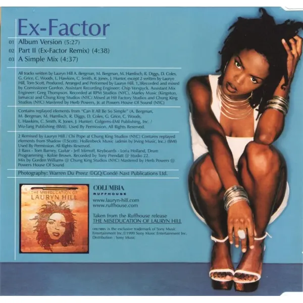 Lauryn Hill - Ex-Factor (CD, Single) - NM/NM - Classical33.co.uk