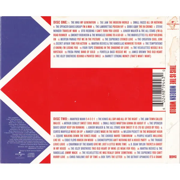 This Is The Modern World (2xCD, Compilation) - VG+/VG+ - Classical33.co.uk