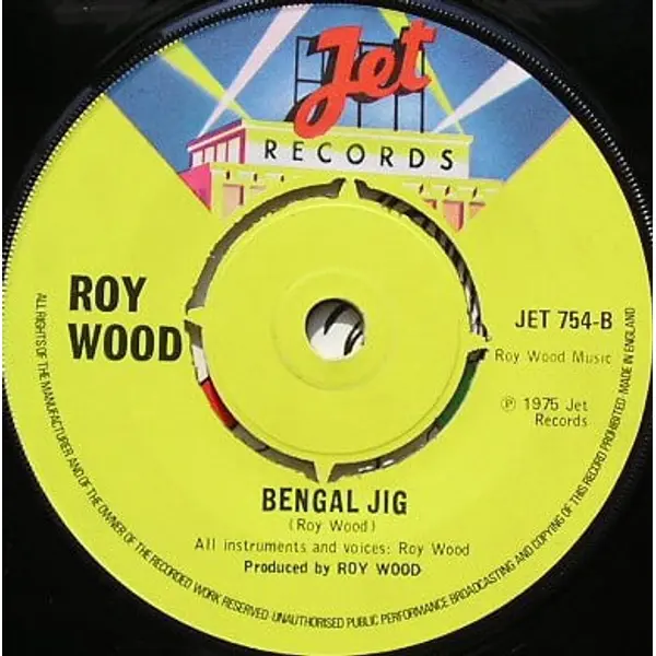 Roy Wood - Oh What A Shame 7 Inch Vinyl Single (7 Inch Record) - VG+/Generic - Classical33.co.uk