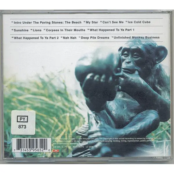 Ian Brown - Unfinished Monkey Business (CD, Album) - VG+/NM - Classical33.co.uk