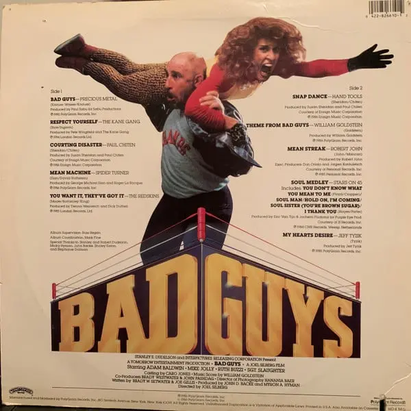 Bad Guys (Original Motion Picture Soundtrack) Vinyl LP (LP, Album) - M/NM - Classical33.co.uk