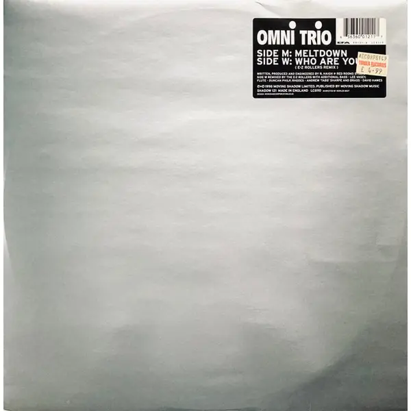 Omni Trio - Meltdown / Who Are You? (E-Z Rollers Remix) - All City Records