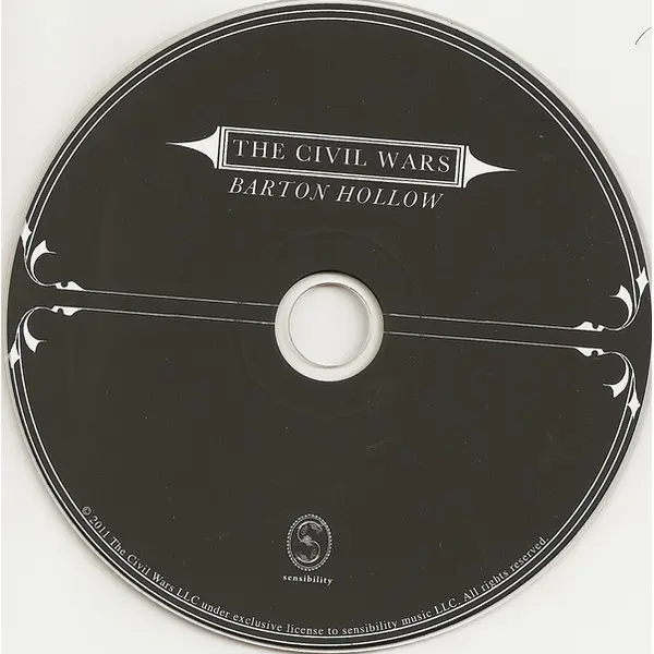 The Civil Wars - Barton Hollow (CD, Album) - NM/NM - Classical33.co.uk