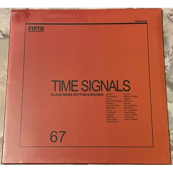 Klaus Weiss Rhythm & Sounds - Time Signals - All City Records