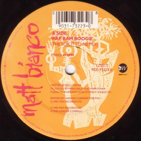 Matt Bianco - Wap Bam Boogie 12 Inch Vinyl Single (12 Inch Record) - NM/VG+ - Classical33.co.uk
