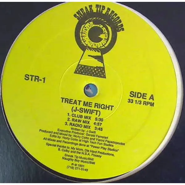 J-Swift (2) - Treat Me Right - All City Records