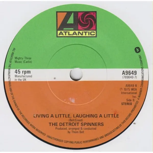 Detroit Spinners - Love Is In Season 7 Inch Vinyl Single (7 Inch Record) - NM/Generic - Classical33.co.uk