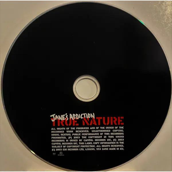 Jane's Addiction - True Nature (CD, Single) - NM/NM - Classical33.co.uk