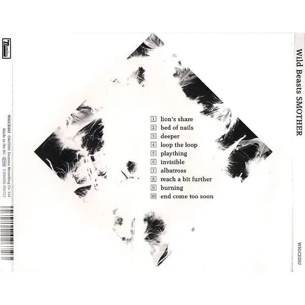 Wild Beasts - Smother (CD, Album) - NM/NM - Classical33.co.uk
