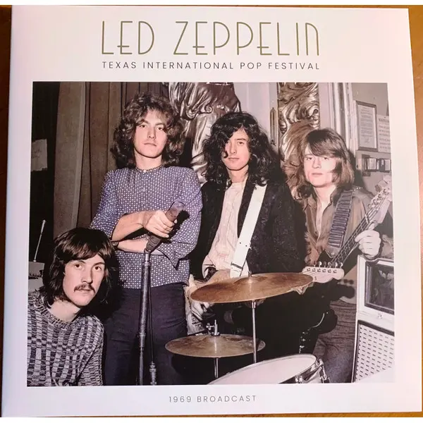 Led Zeppelin - Texas International Pop Festival 1969 Broadcast - All City Records