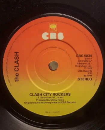 Clash, The (7 INCH) - Clash City Rockers - All City Records