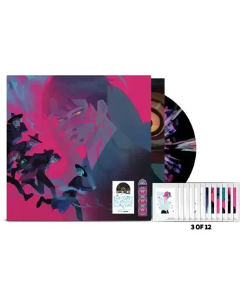KPOP DEMON HUNTERS (SOUNDTRACK FROM THE NETFLIX FILM) SAJA BOYS EDITION VINYL (SUPER LTD. 'RSD' ED. BLACK / PURPLE SPLATTER + POSTER, STICKER SHEET & 3 SNAPSHOT CARDS)