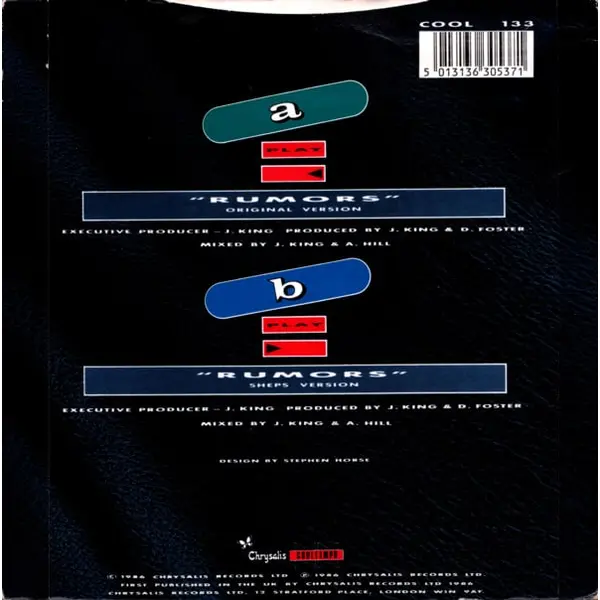 The Social Club - Rumors 7 Inch Vinyl Single (7 Inch Record) - VG+/VG+ - Classical33.co.uk