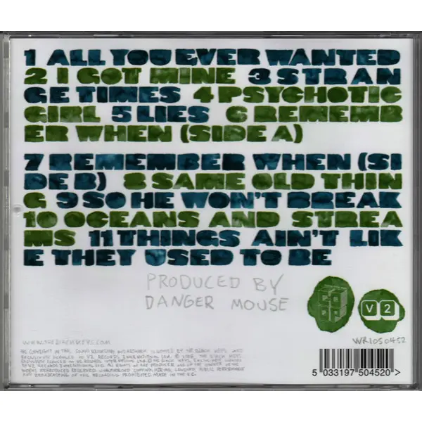 The Black Keys - Attack and Release (CD, Album) - NM/NM - Classical33.co.uk
