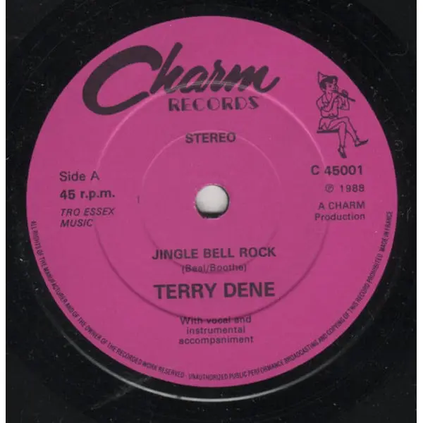 Terry Dene - Jingle Bell Rock 7 Inch Vinyl Single (7 Inch Record) - NM/NM - Classical33.co.uk