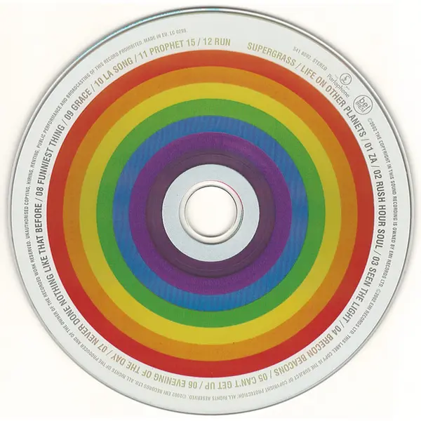Supergrass - Life On Other Planets (CD, Album) - VG+/NM - Classical33.co.uk