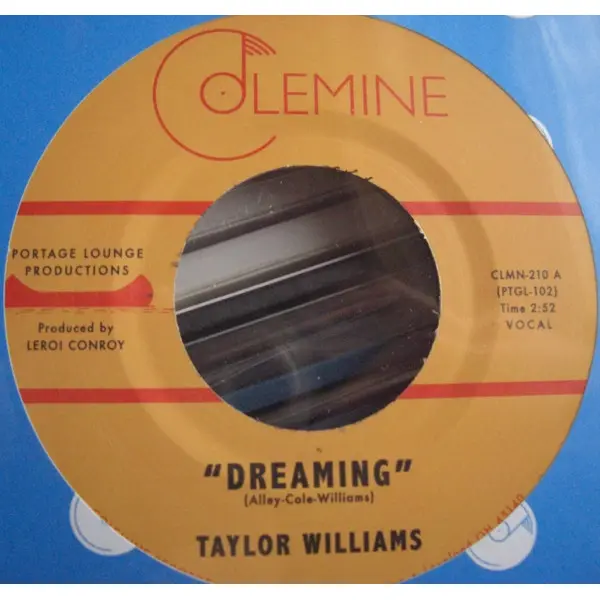 Taylor Williams (6) - Dreaming - All City Records