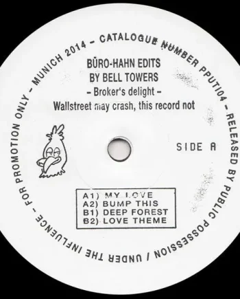 Bell-Towers - Büro-Hahn Edits - All City Records
