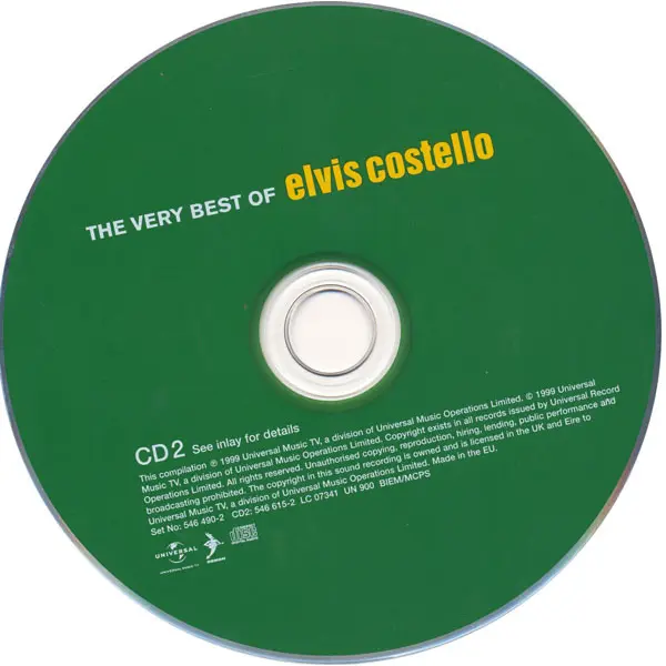 Elvis Costello - The Very Best Of Elvis Costello (2xCD, Compilation) - VG+/VG+ - Classical33.co.uk