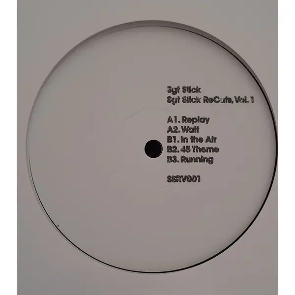 Sgt. Slick - Sgt Slick ReCuts Vol. 1 - All City Records