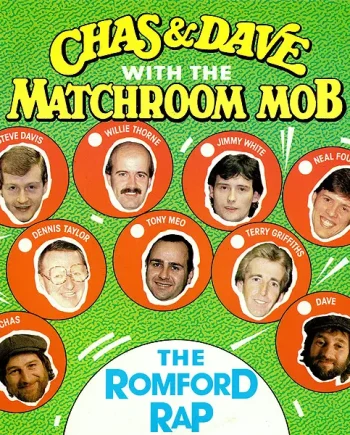 Chas and Dave With The Matchroom Mob - The Romford Rap 7 Inch Vinyl Single (7 Inch Record) - NM/NM - Classical33.co.uk