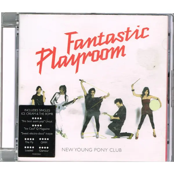 New Young Pony Club - Fantastic Playroom (CD, Album) - NM/NM - Classical33.co.uk