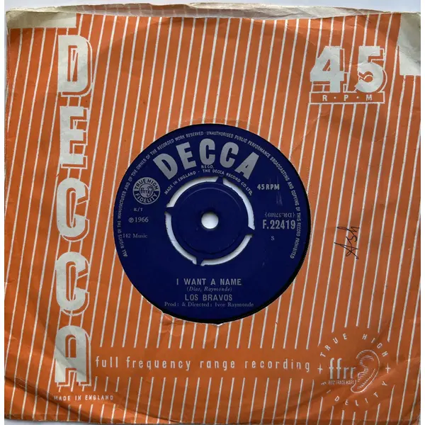 Los Bravos – Black Is Black | VinylSelector.com