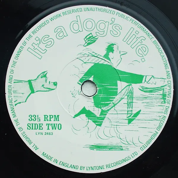 Johnny Morris - It's A Dog's Life 7 Inch Vinyl Single (7 Inch Record) - VG+/VG+ - Classical33.co.uk