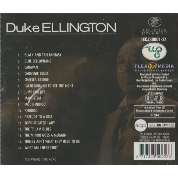 Duke Ellington - Ultimate Jazz and Blues (CD, Compilation) - M/M - Classical33.co.uk