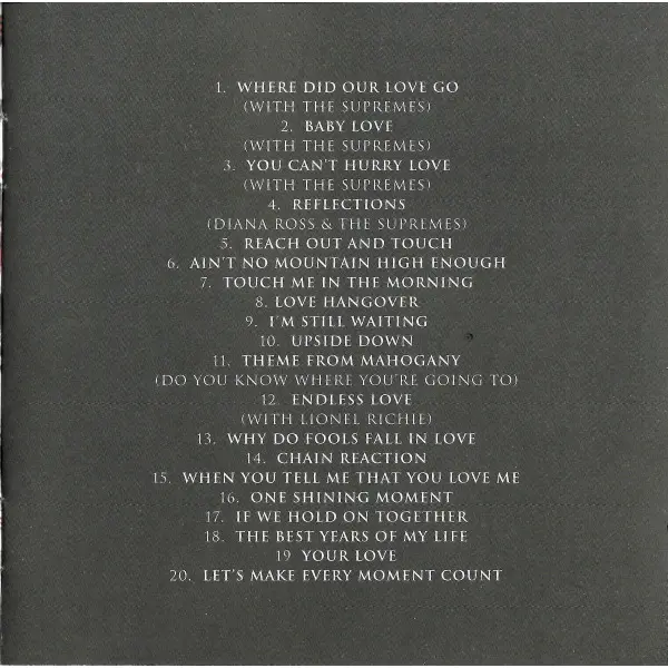 Diana Ross - One Woman - The Ultimate Collection (CD, Compilation) - NM/NM - Classical33.co.uk