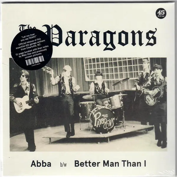 Paragons (3), The - Abba b/w Better Man Than I - All City Records