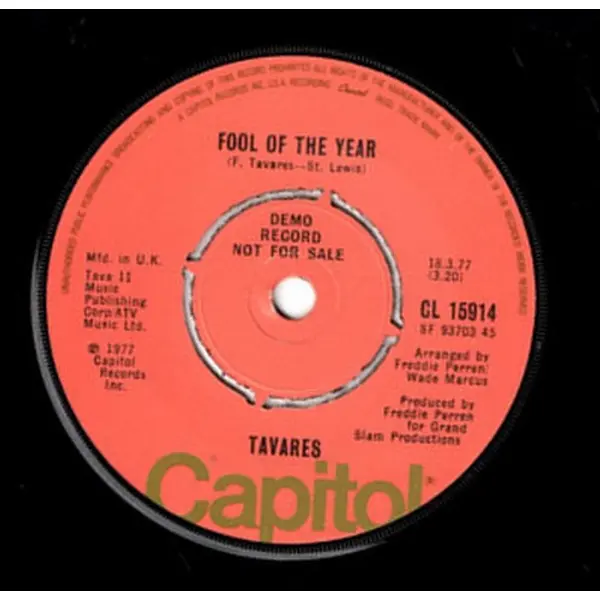 Tavares - Whodunit 7 Inch Vinyl Single (7 Inch Record, Promo) (Jukebox Record) - NM/Generic - Classical33.co.uk