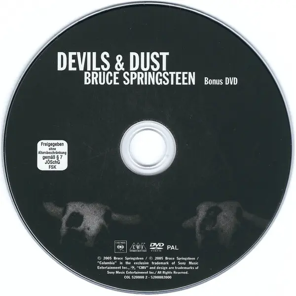Bruce Springsteen - Devils and Dust (CD, Album, Son + DVD-V) - VG+/VG+ - Classical33.co.uk