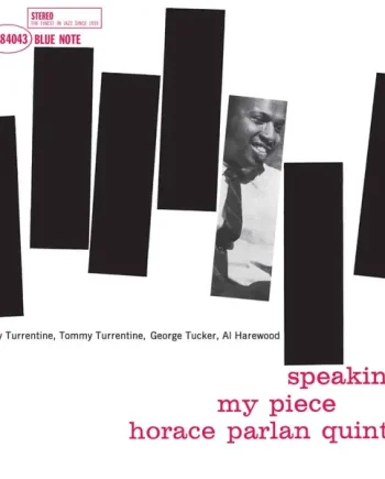 HORACE PARLAN - SPEAKIN' MY PIECE VINYL RE-ISSUE (180G LP)