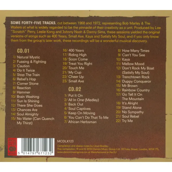 Bob Marley and The Wailers - Reggae With Soul The Roots Of Bob Marley and The Wailers (2xCD, Compilation) - VG+/VG+ - Classical33.co.uk