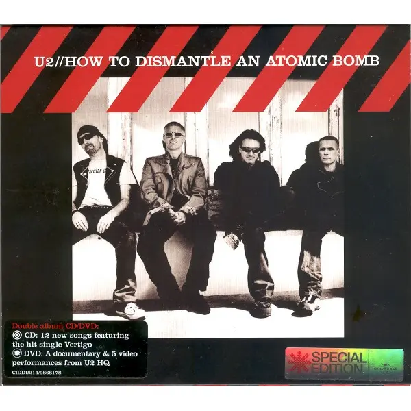 U2 - How To Dismantle An Atomic Bomb (CD, Album + DVD-V, PAL + Num, S/Edition) - NM/NM - Classical33.co.uk