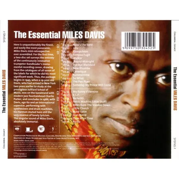 Miles Davis - The Essential Miles Davis (2xCD, Compilation) - NM/VG+ - Classical33.co.uk