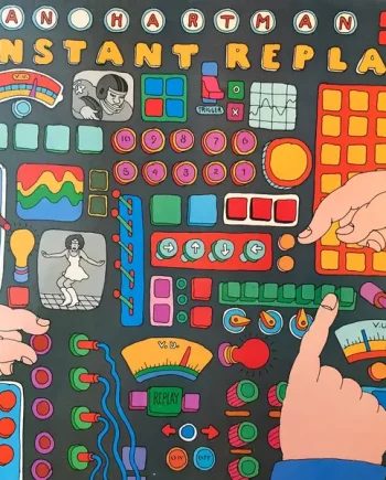 Dan Hartman Instant Replay Vintage Record Cover For Sale - Classical33.co.uk