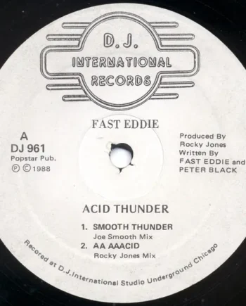 "Fast" Eddie Smith - Acid Thunder - All City Records
