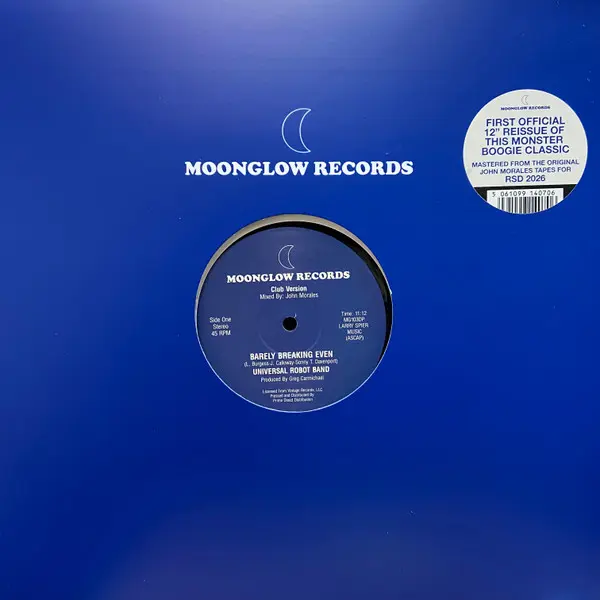 Universal Robot Band, The - Barely Breaking Even - All City Records