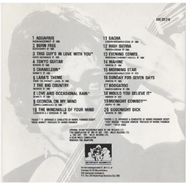 Hank Marvin - Would You Believe It...Plus (CD, Compilation) - NM/NM - Classical33.co.uk
