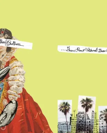 THE BLOOD BROTHERS - BURN, PIANO ISLAND, BURN VINYL (LTD. 20TH ANN. COLLECTORS ED. YELLOW, BLACK & PINK + BONUS 7" & BOOKLET)