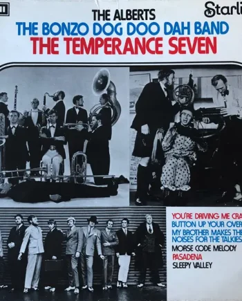 The Alberts, The Bonzo Dog Doo Dah Band and The Temperance Seven Vintage Record Cover For Sale - Classical33.co.uk